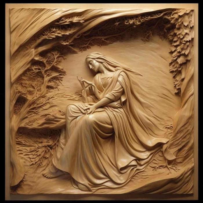 نموذج ثلاثي الأبعاد لآلة CNC 3D Art 